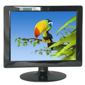 Factory Cheapest 15inch 4:3 1024*768 TFT LED VGA Smart Computer Monitors with AV TV DVI USB