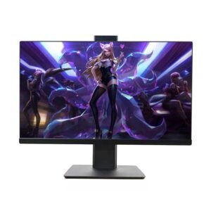 24 Inch LED IPS Fhd 1K 1080P 75Hz Gaming Monitors De Computadora PC Computer Monitor With Built-in Lift Hidden Camera