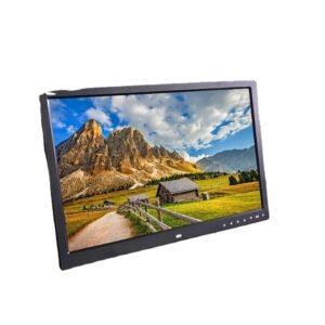 17 Inch Touch Button Digital Photo Frame Electronic Album  HD Wall Mount Display Video Advertising Machine Video Player