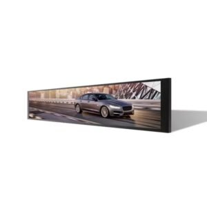 19.5&quote; 24&quote; 32&quote; 43&quote;  Ultra Wide Lcd Bar Screen Advertising Player 4k Video Ads Monitor Signage Stretch Lcd Digital Shelf Display