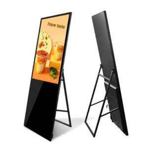 42 Inch Portable Lcd Display Advertising Players Floor Stand Digital Signage Lcd Advertising Screen Kiosk