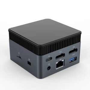 Mini  Computer  PC Win 11 Intel Mini Pc Desktop RJ45  Mini Desktop Computer for Business Home