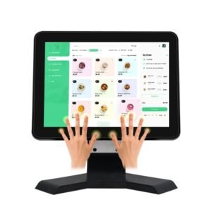 19-Inch IP65 Waterproof Interactive HIM Monitor USB VGA DVI DC Capacitive Resistive Touch Screen for Business ATM 4:3 Aspect