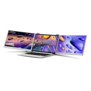 Factory Price Three Screen Laptop Screen Extender Dual 15.6 Inch 1080P LCD Portable Monitor for Laptop Dual Screen Triple 15inch