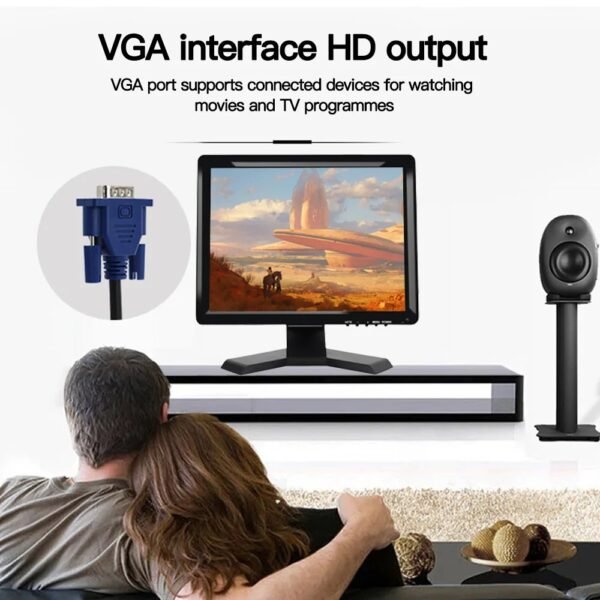 19 Inch New IPS LCD 1280*1024 Square Display Monitor 19 Inch Desktop LED Digital Display Computer Monitor with VGA Speaker - Image 4