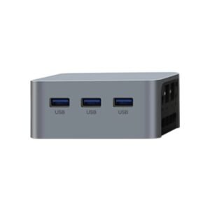 Barebone Mini Desktop Gamer PC with 16GB DDR4 Max and 2TB SSD N100 4K Micro Gaming for Office & Home AU & US Plug