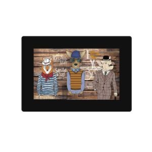 Frameless 7 Inch Capacitive Touch Screen Monitor Outdoor Waterproof Lcd Touch Screen Monitors for Atm Machine