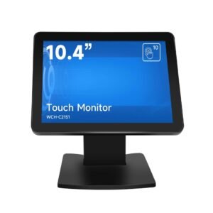 OEM 10.4 Inch Touch Screen Monitors With Stand Plastic Metal Shell for POS IPS Panel Touch PC