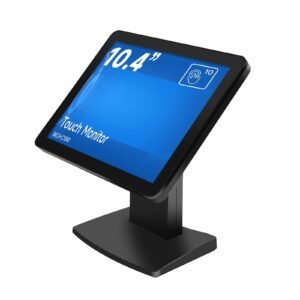 OEM 10.4 Inch Touch Screen Monitors With Stand Plastic Metal Shell for POS IPS Panel Touch PC