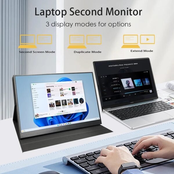 13.3 Inch LCD LED Small Monitors Touch Screen 1080P Gaming Monitor IPS Panel Screen USB Display Portable Monitor for Laptop - Image 4