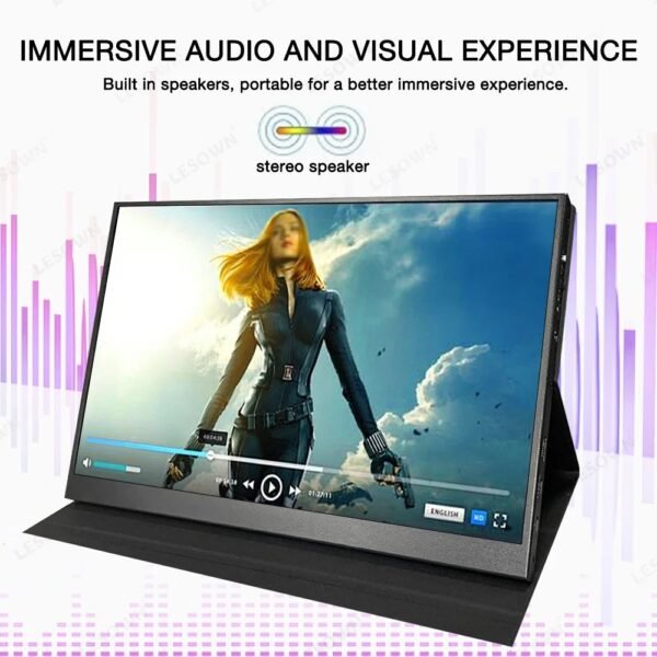 13.3 Inch LCD LED Small Monitors Touch Screen 1080P Gaming Monitor IPS Panel Screen USB Display Portable Monitor for Laptop - Image 5