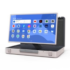 New Design 27 Inch Packgo Portable Briefcase Suitcase 1920*1080 8+128GB RK3588 Touch Screen Android12 Smart Screen TV