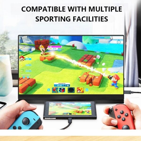 13.3 15.6 Inch 1K 2K 4K IPS Monitor Extended Extender 1920*1080 Touch Screen PC LED Portable Monitor for Laptop Cellphone - Image 6