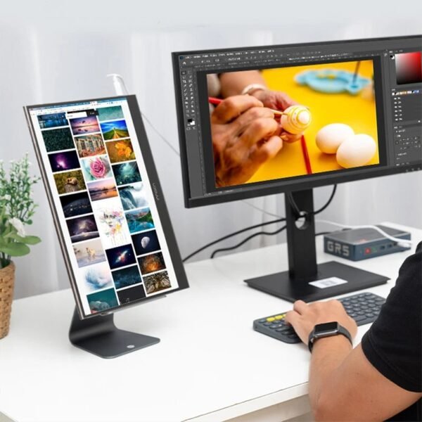 13.3 / 15 / 15.6 / 17.3 Inch 4k Portable  OLED Monitor Battery 1ms Type-C Usb Powered IPSTouch Screen Portable Monitor - Image 5
