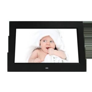 12 Inch Plastic Black White Video Picture Digital Photo Screen Potoo Frame