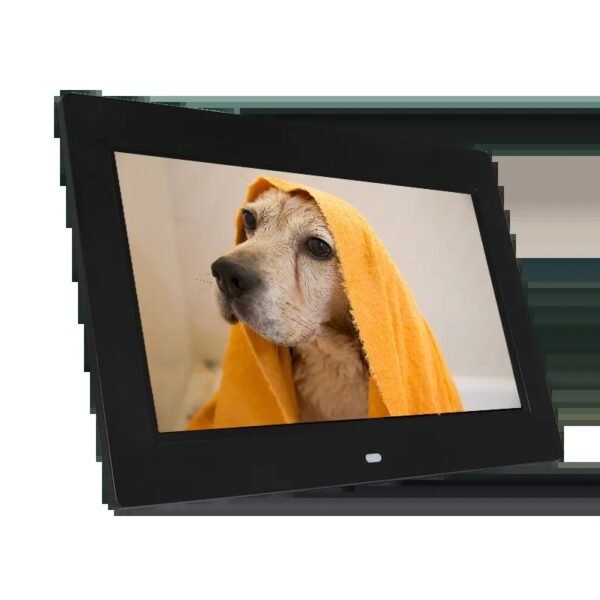 12 Inch Plastic Black White Video Picture Digital Photo Screen Potoo Frame - Image 4